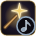 Blue-grey note badge
